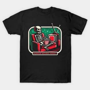 Horror Movie Addict T-Shirt